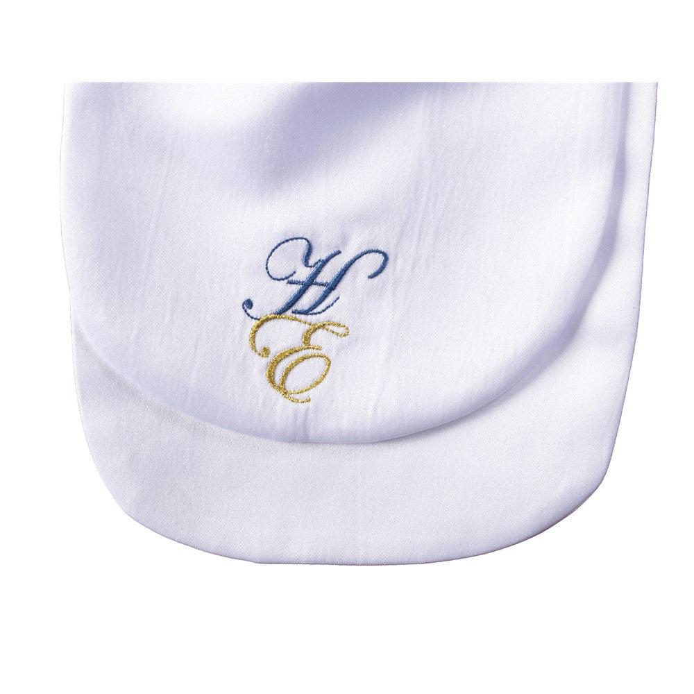 Huntington Stock Tie Snaffle Bit White