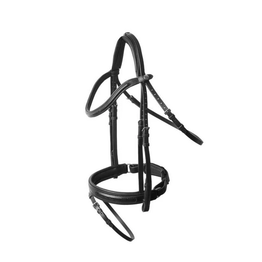 Horze Smoky Twilight Anatomic Bridle Black
