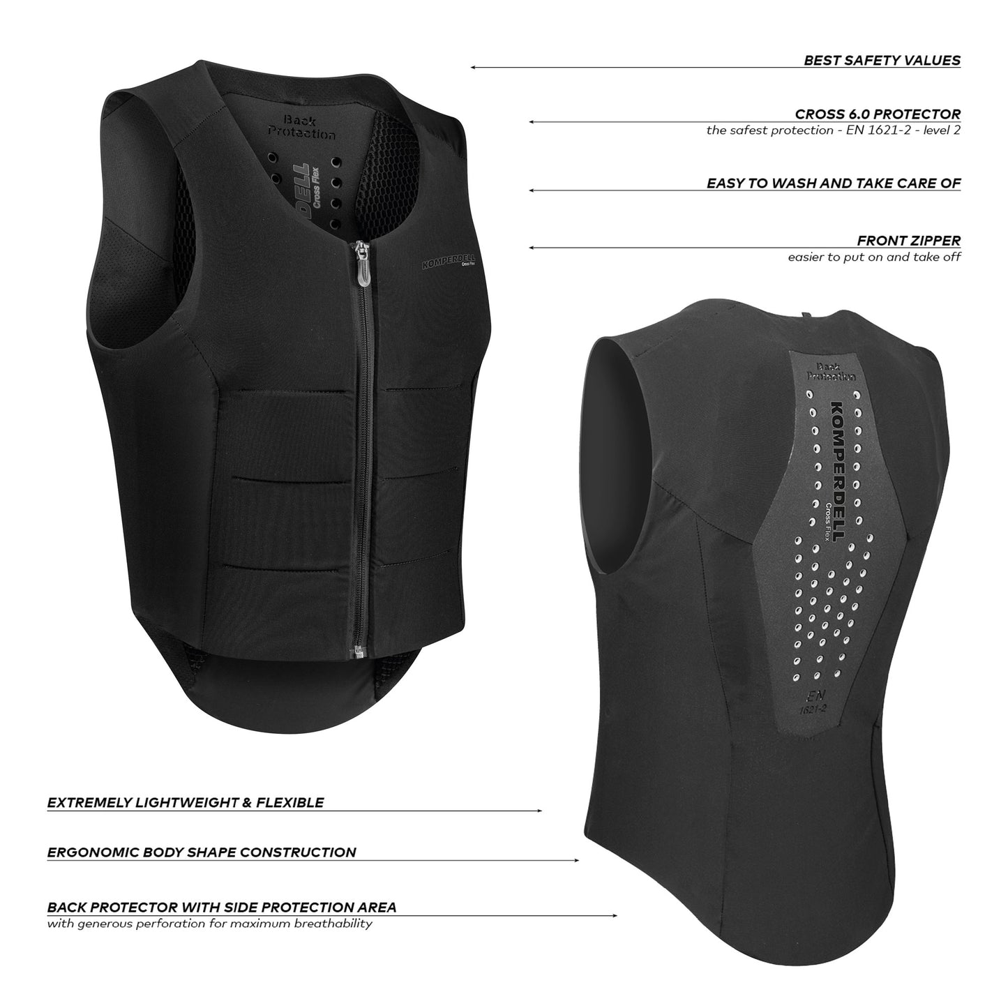 Komperdell KD Ballistic Flex Fit Regular Body