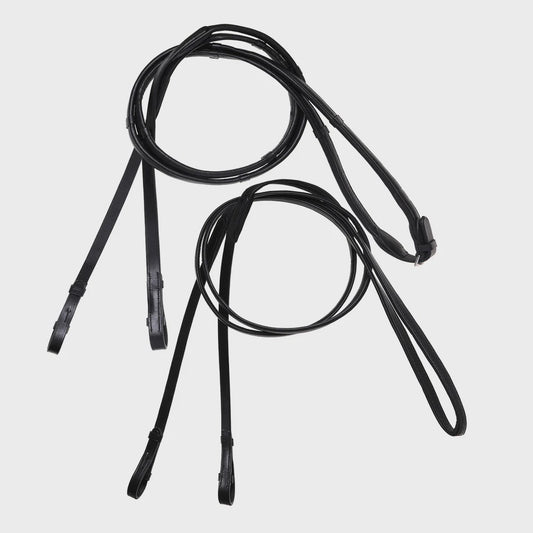 Lumiere Double Bridle Rein Set Flat