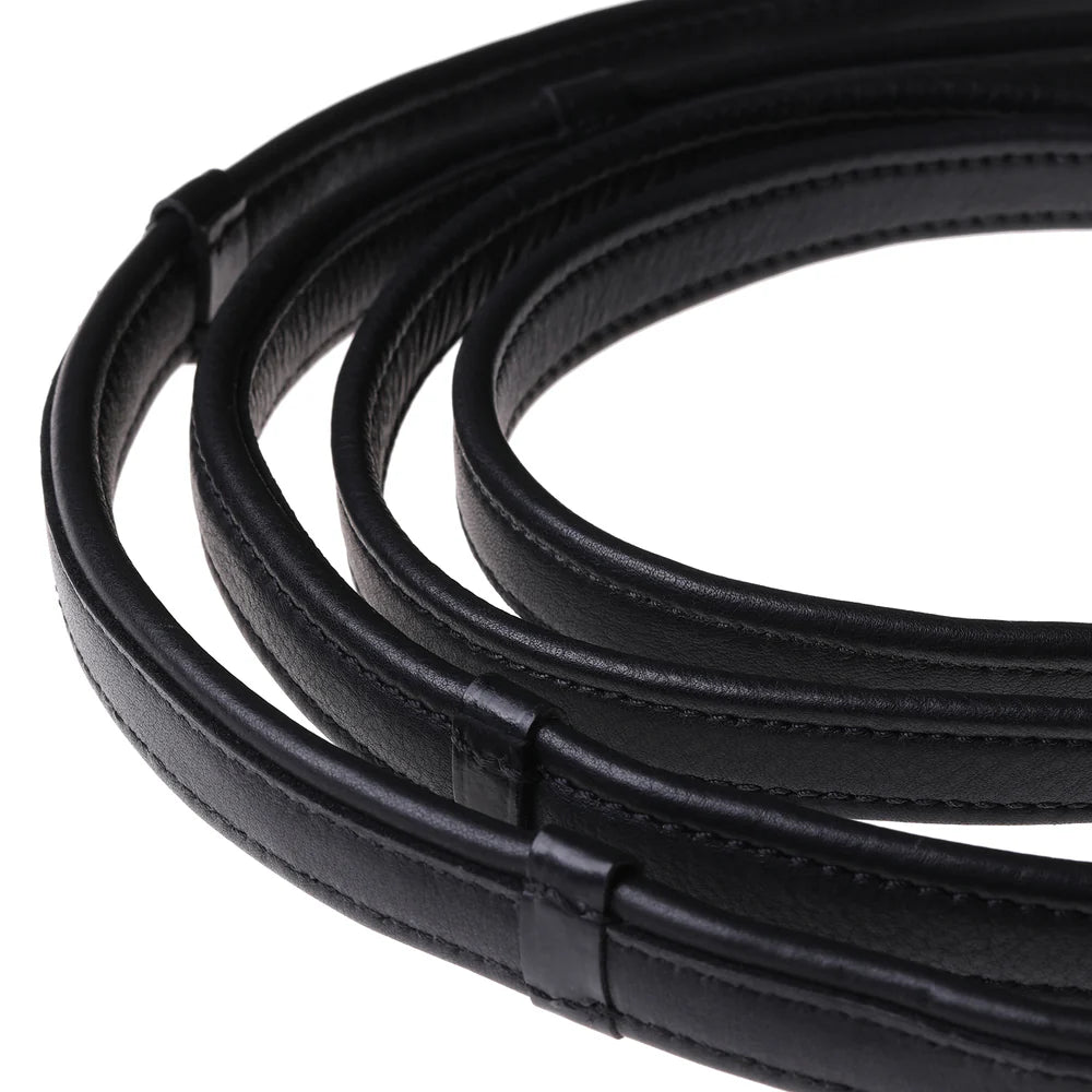 Lumiere Double Bridle Rein Set Flat
