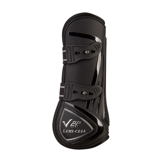 Lami-Cell V22 Tendon Boots with Stud Closure Black