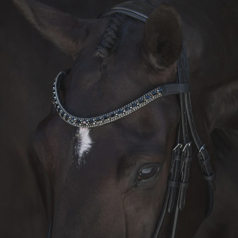 Lumiere Onyx Crystal Browband