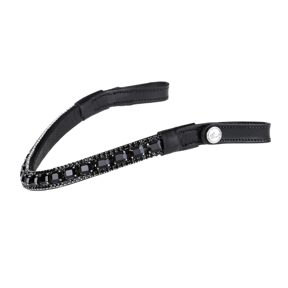 Lumiere Onyx Crystal Browband