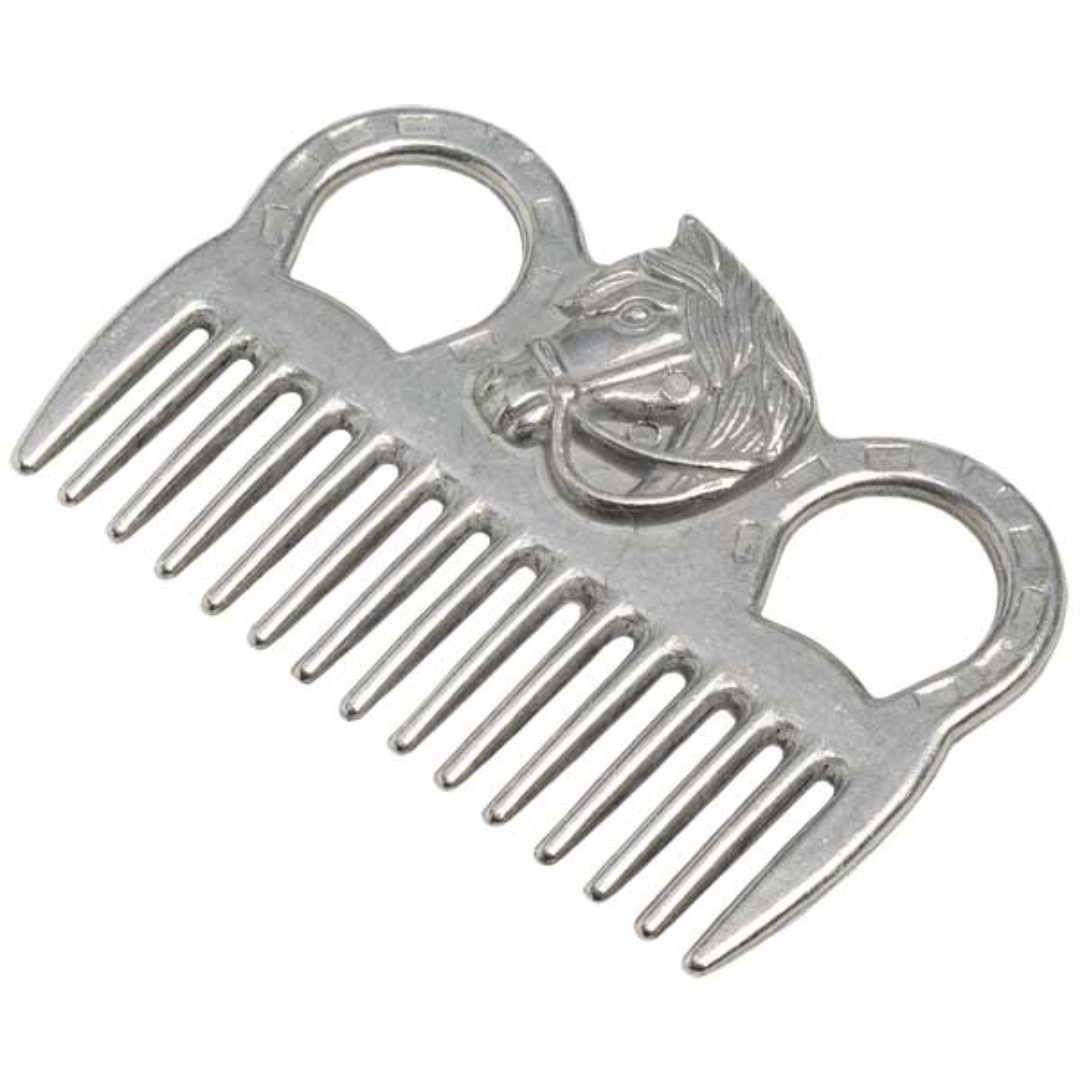 Mane Comb with Horse Head