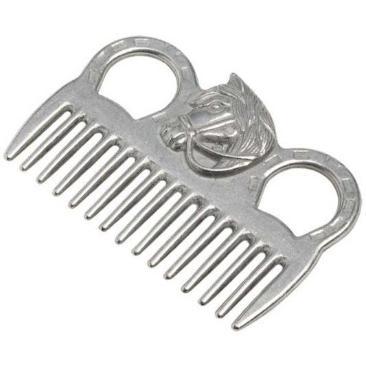 Mane Comb with Horse Head
