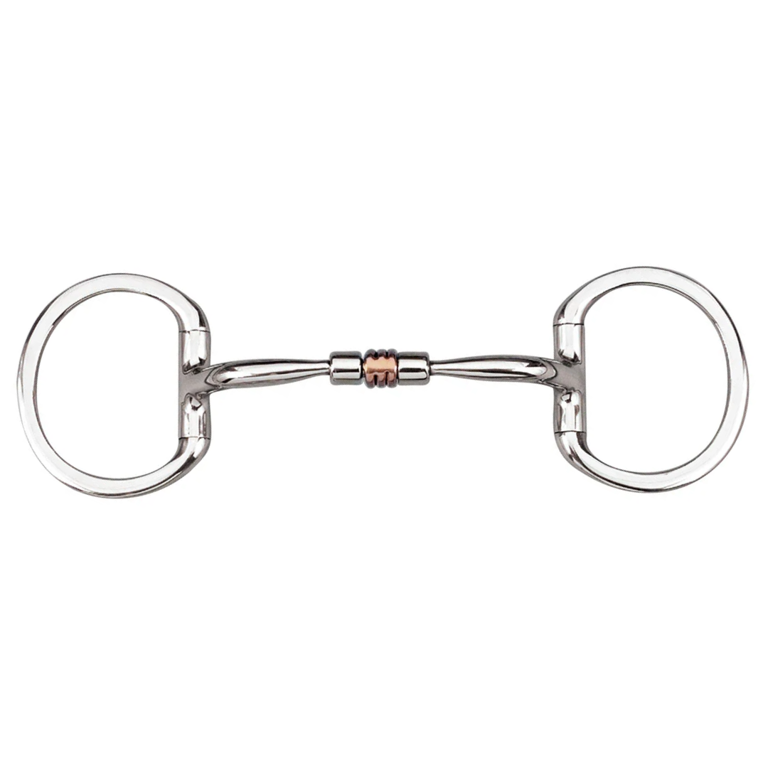 Myler MB03 Eggbutt Bit with No Hooks