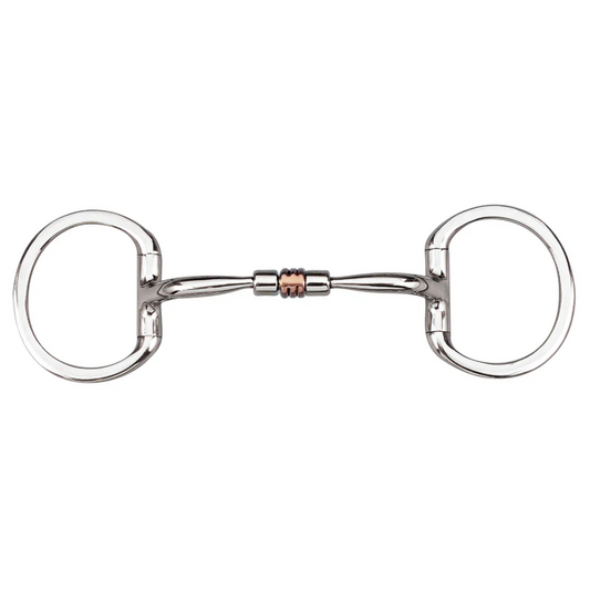 Myler MB03 Eggbutt Bit with No Hooks