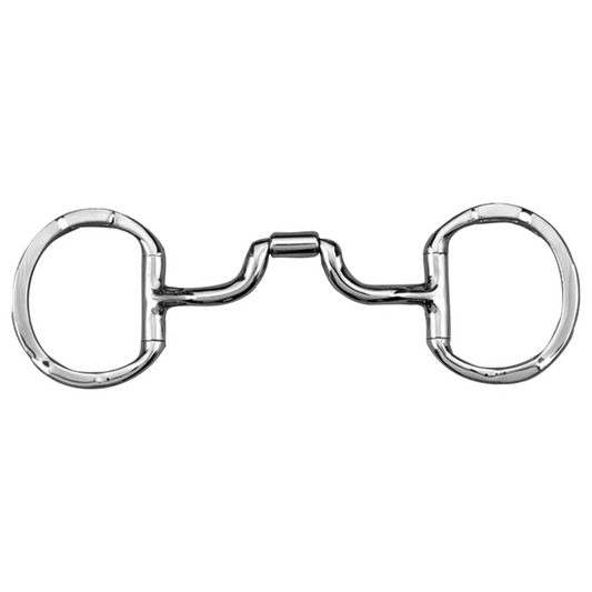 Myler MB43LP Eggbutt Bit with Hooks