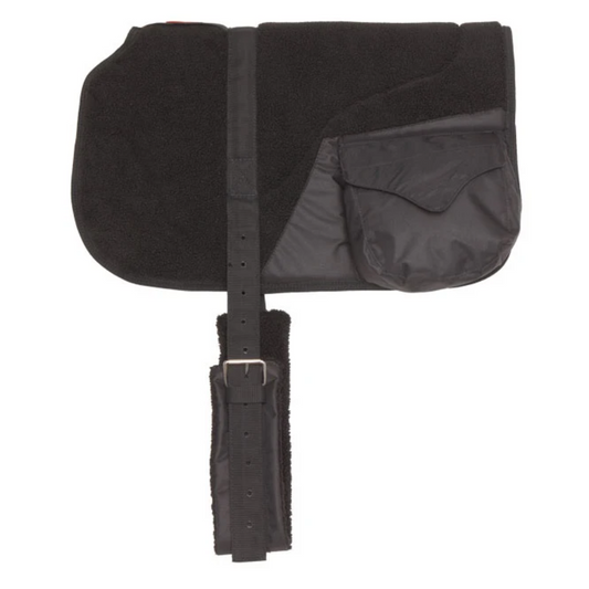 Fleece Bare Back Pad Black