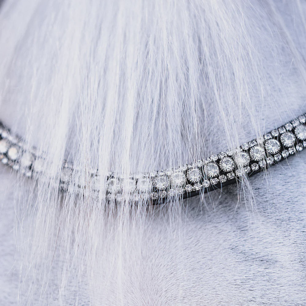 Lumiere Solitaire Crystal Browband