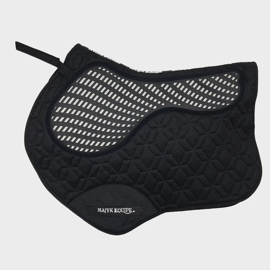 Majyk Equipe Jump Pad Non Slip Cool Mesh Black