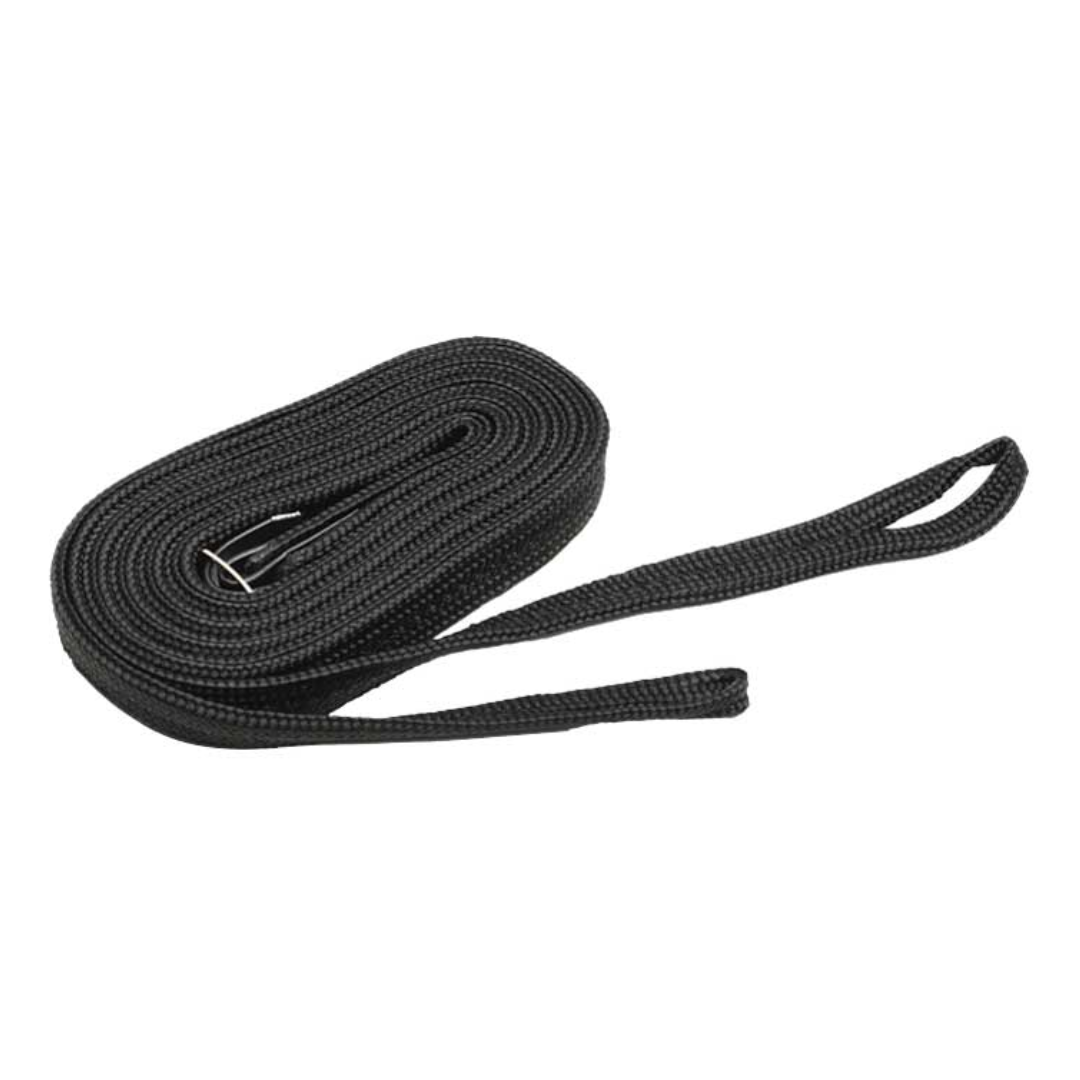 Nylon Draw Reins Black