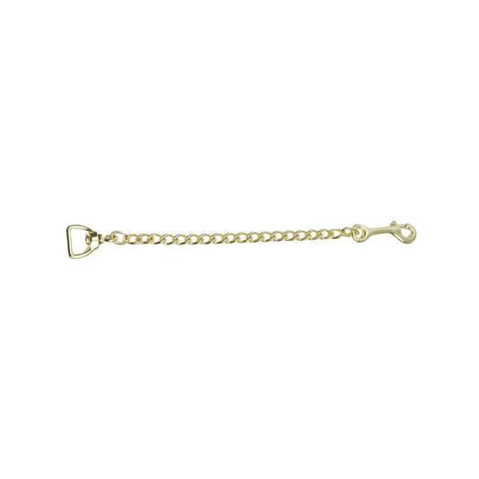 Open Link Lead Chain Gold 45cm