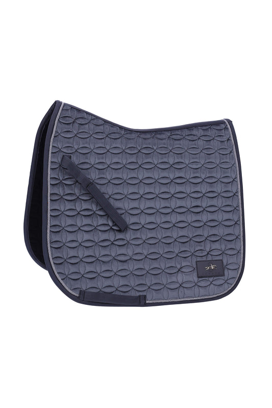 Schockemohle Velvet Balance Pad D Style Slate Grey