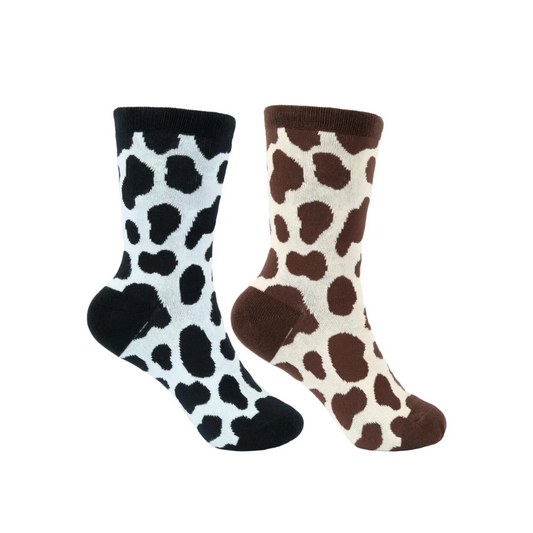 Pure Western Adult Crew Socks Twin Pack