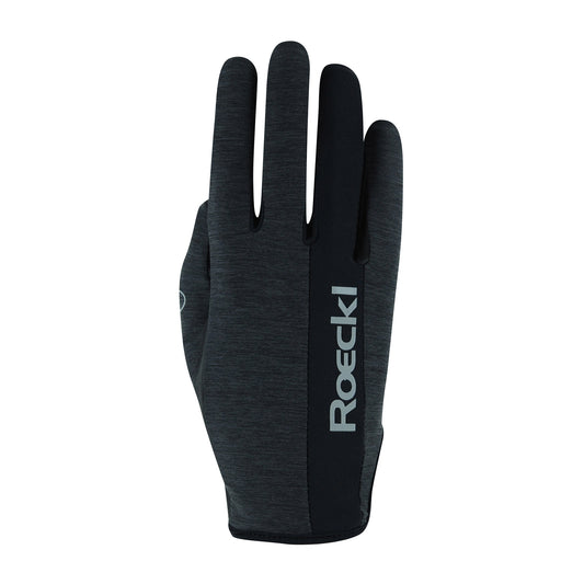 Roeckl Mannheim Anthracite Melange Gloves