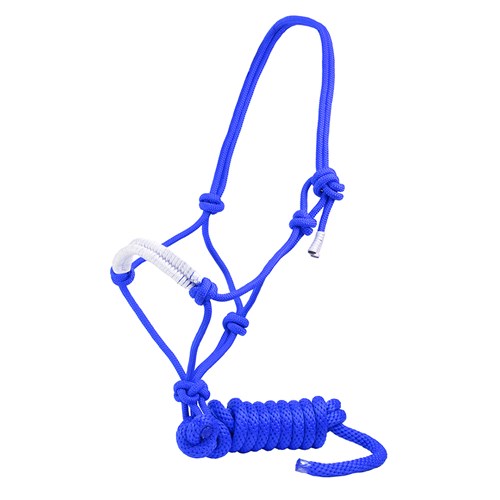 Rancher Adjustable Poly Halter with Lead Pink