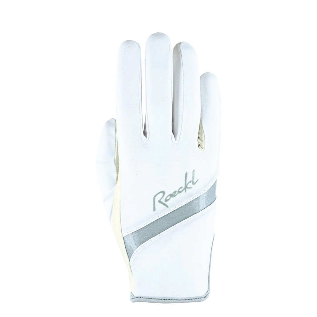 Roeckl Lorraine White Gloves