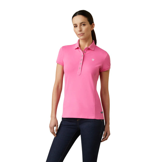 Ariat Ladies Prix 2.0 Polo Carmine Rose
