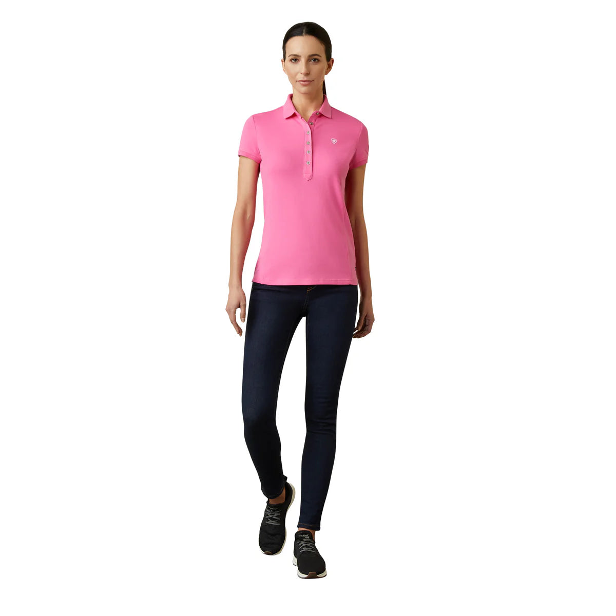 Ariat Ladies Prix 2.0 Polo Carmine Rose