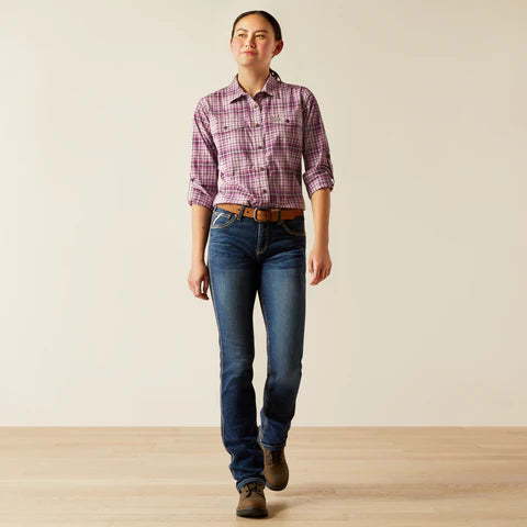 Ariat Rebar Made Tough Durastretch LS Ladies Work Shirt