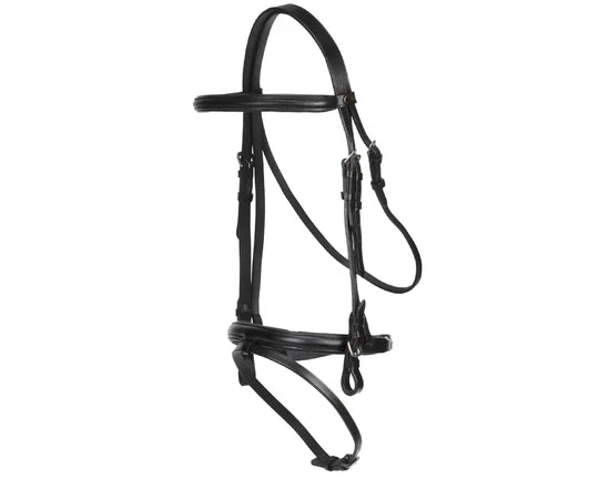 Norfolk Hannovrian Bridle Black