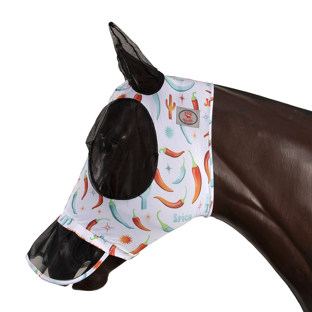 Lycra Pull On Flay Mask w/Shirt Hot to Trot