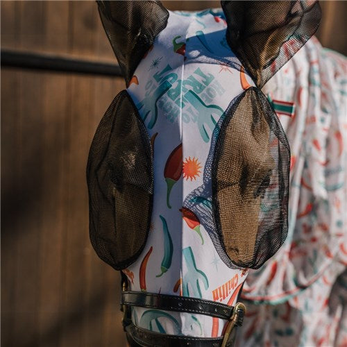 Lycra Pull On Flay Mask w/Shirt Hot to Trot