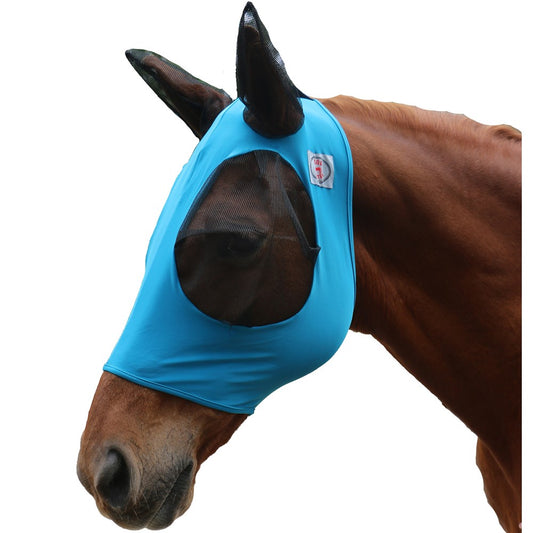 Kool Master Lycra Pull On Fly Mask Turquoise