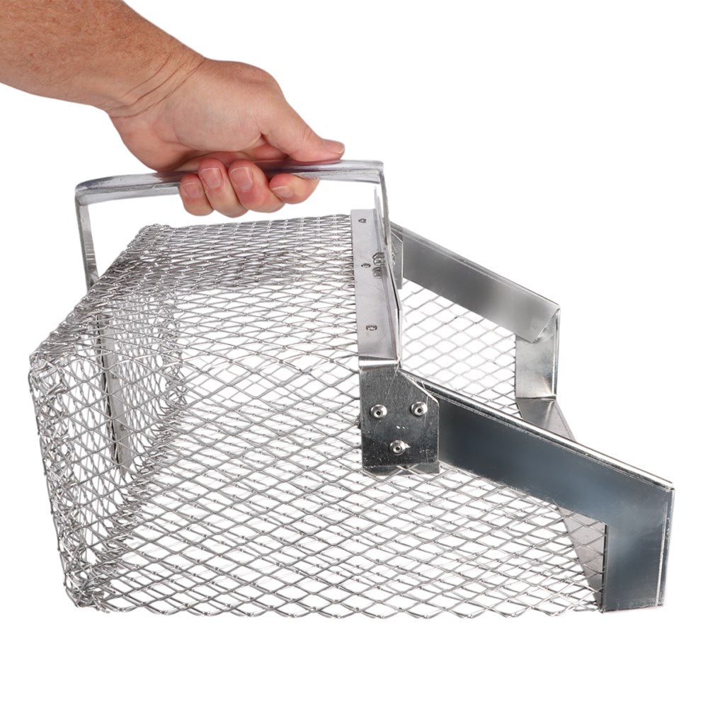 Manure Scoop Mesh with Scraper Long Deluxe
