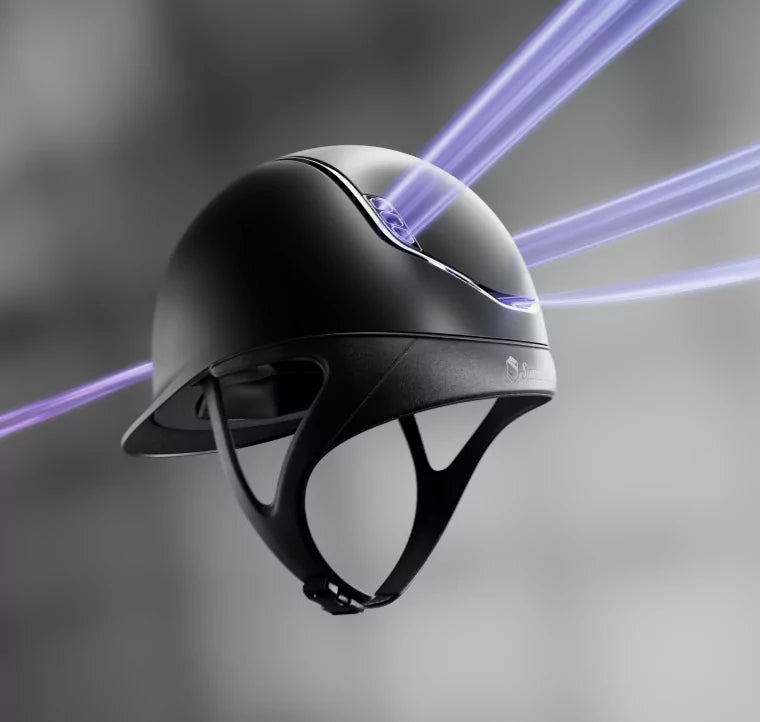 Samshield Miss Shield Dark Line V2 Helmet Navy with Black Blazon