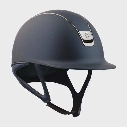 Samshield Shadowmatt V2 Helmet Navy with Black  Chrome