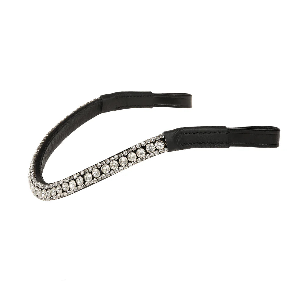 Lumiere Solitaire Crystal Browband