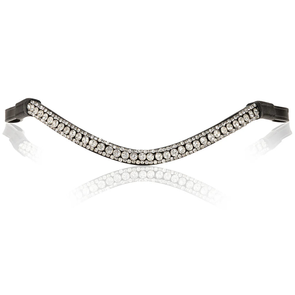 Lumiere Solitaire Crystal Browband