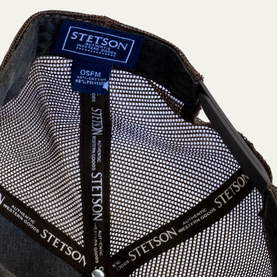 Stetson Spirit of the West Trucker Cap Brown