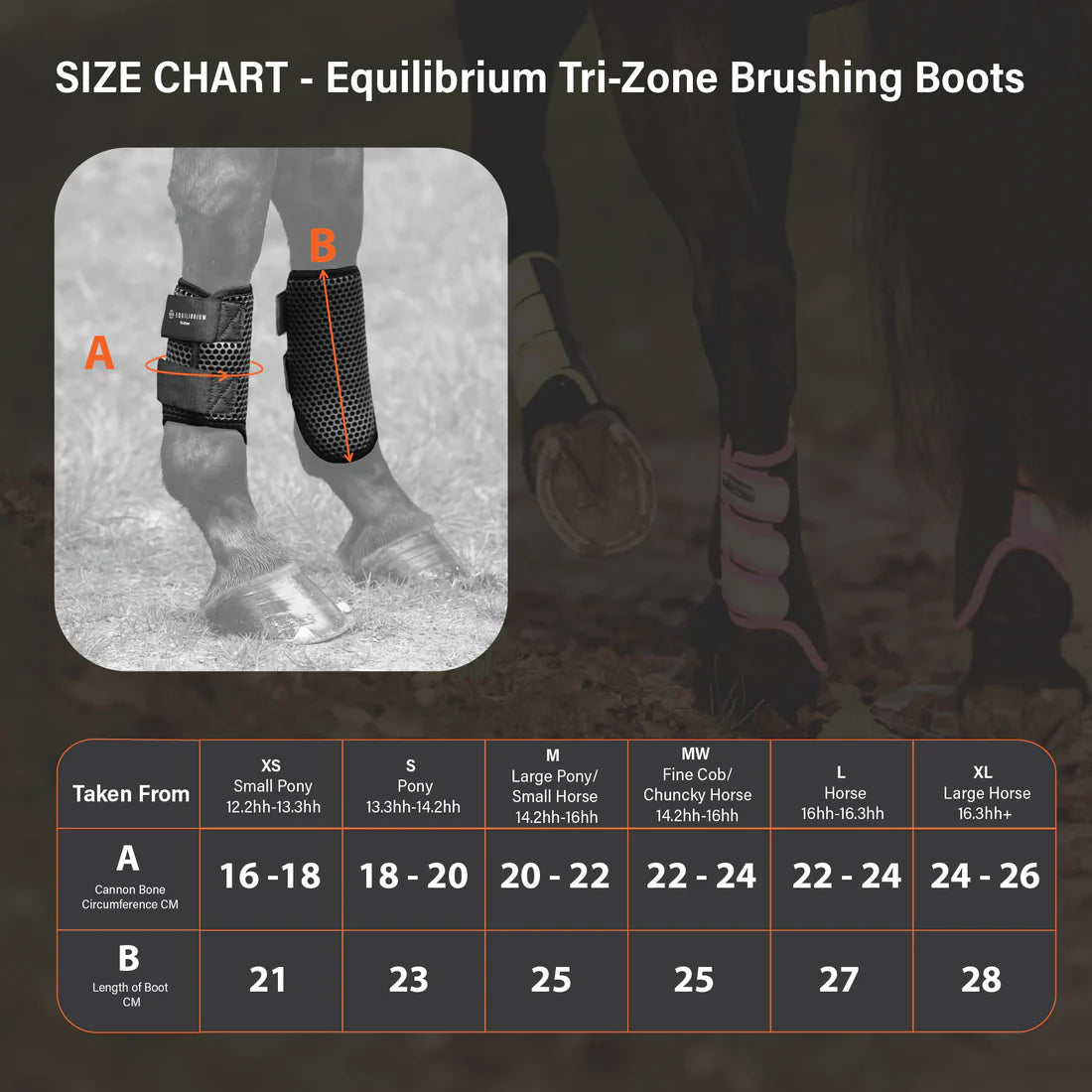 Tri-Zone Brushing Boots