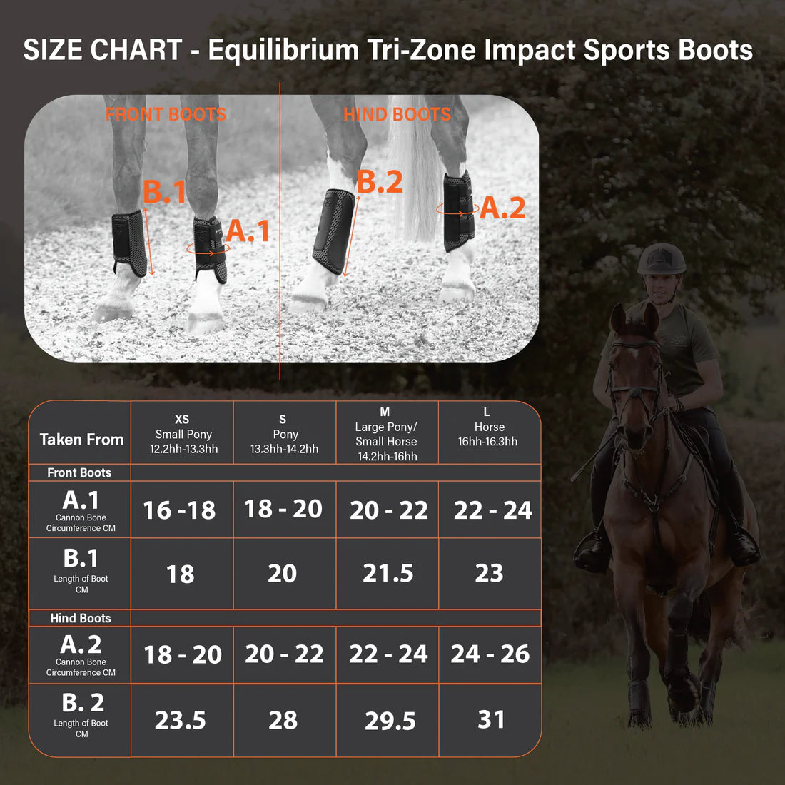 Equilibrium Tri Zone Impact Sports Boot Black