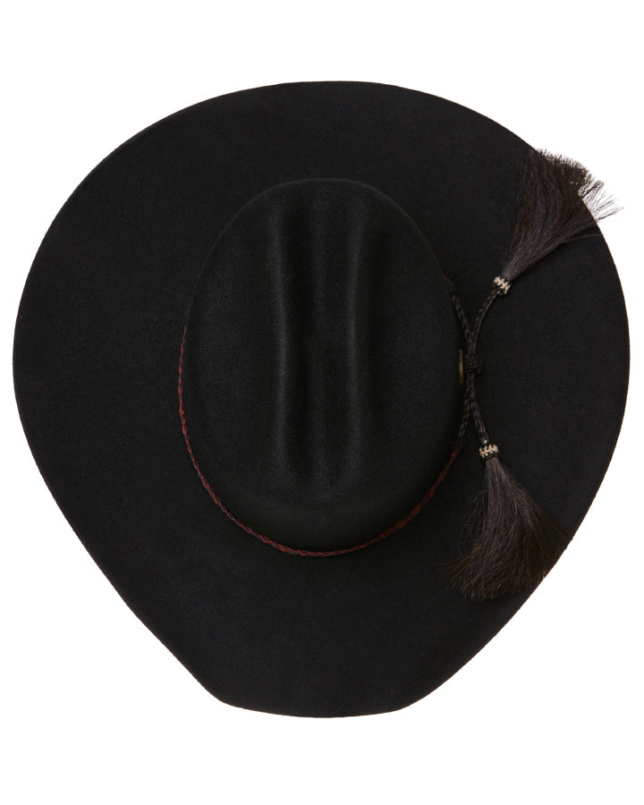 Statesman Great Divide Fur Blend Hat Black
