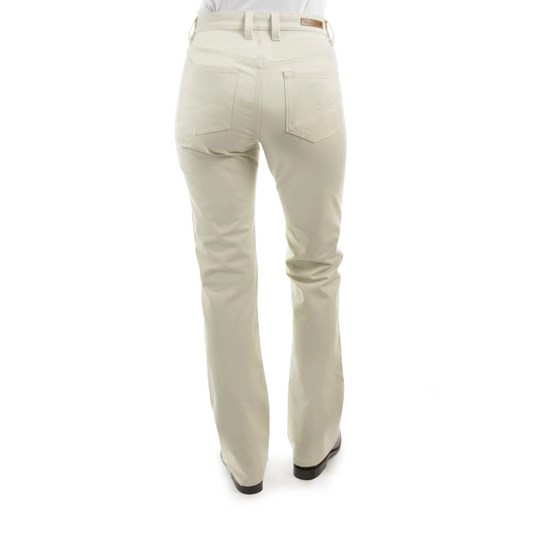 Thomas Cook Stretch Ladies Moleskin Jeans Stone