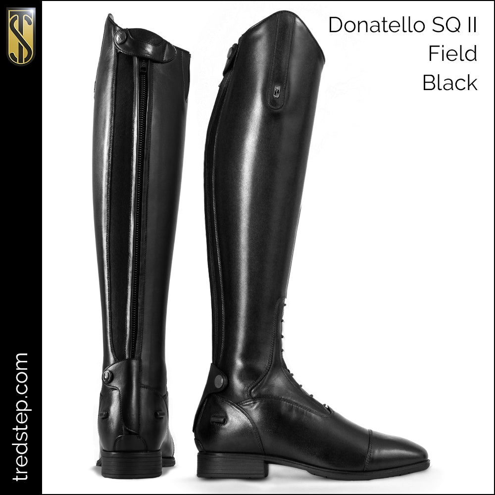 Tredstep Donatello SQII Field Tall Boots Black
