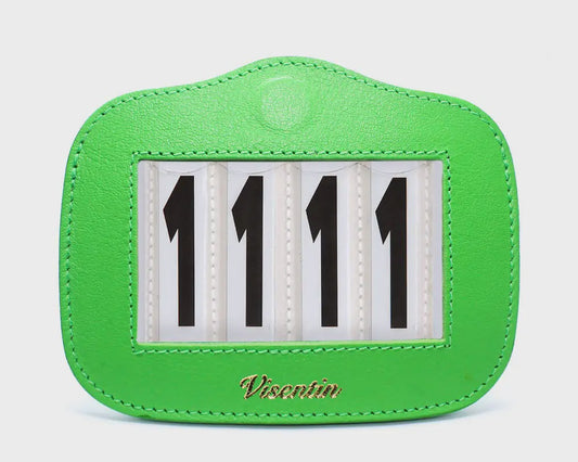 Visentin Premium Stallion Bridle Number Plain Holder