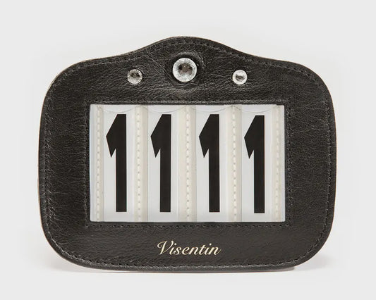 Visentin Premium Bridle Number Holder Swarovski