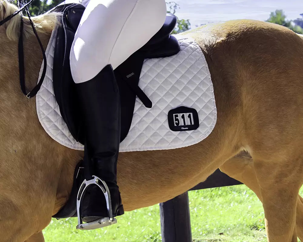 Visentin Premium Saddle Pad Number Holder