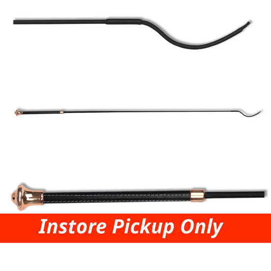 Waldhausen Whip Dressage Noblesse Black & Rose Gold