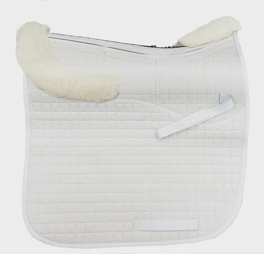 Majyk Equipe Dressage Pad Correction with Impact Shims White