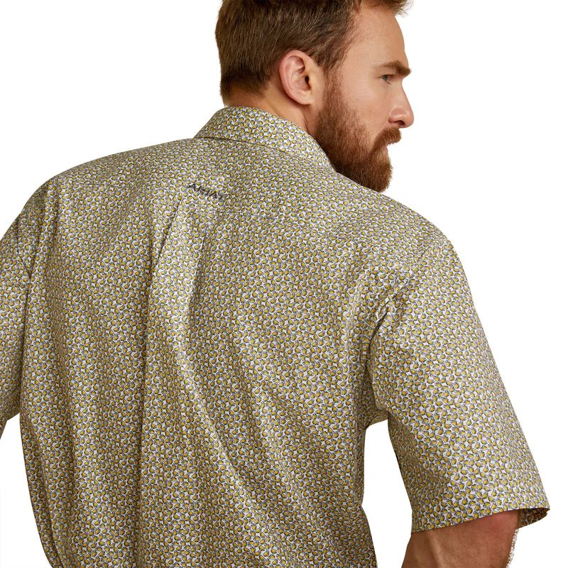 Ariat Axton Mens Classic SS Shirt White - Aitken's Saddlery