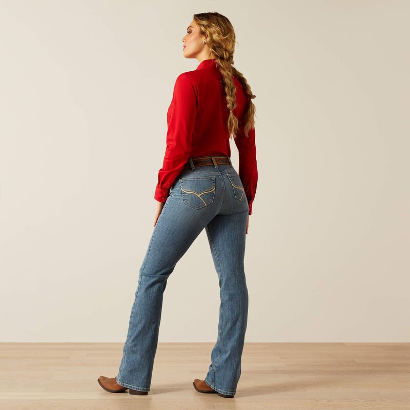 Ariat Cecilia Veracruz High Rise Boot Cut Ladies Jeans - Aitken's Saddlery