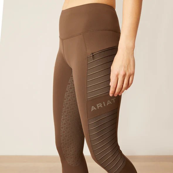 Ariat EOS Full Seat Ladies Tights Banyan Brown - Aitken's Saddlery