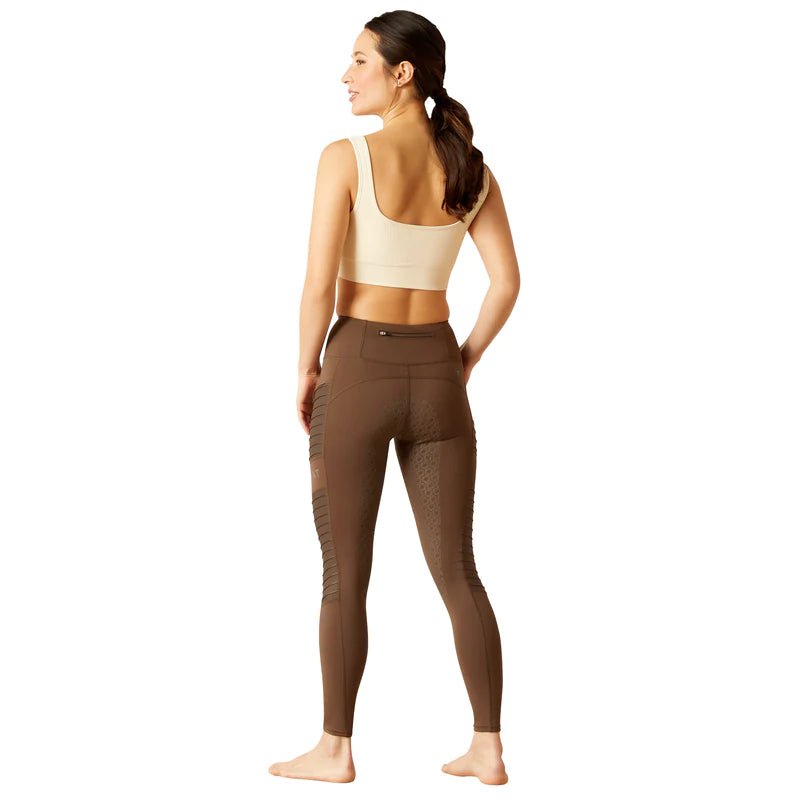 Ariat EOS Full Seat Ladies Tights Banyan Brown - Aitken's Saddlery